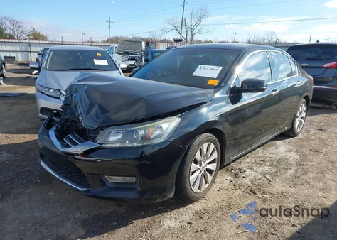 2013 Honda Accord Ex-L V-6 from USA, damaged, VIN 1HGCR3F84DA032100